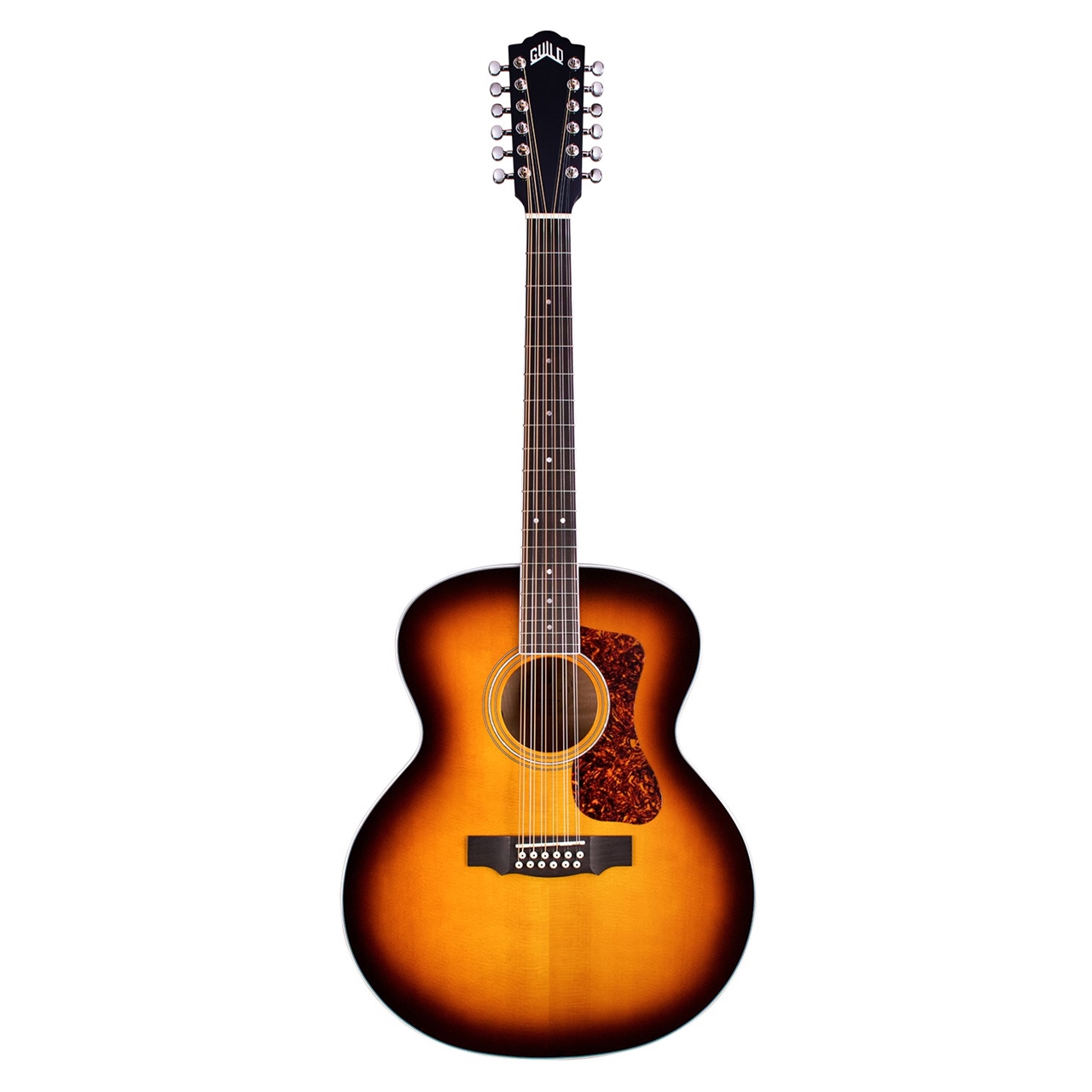 Guild F-2512E Deluxe - Jumbo 12-String - Antique Sunburst