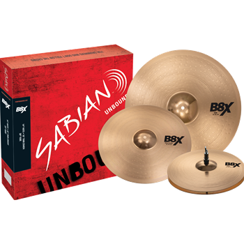 Sabian B8X Performance Cymbalset
