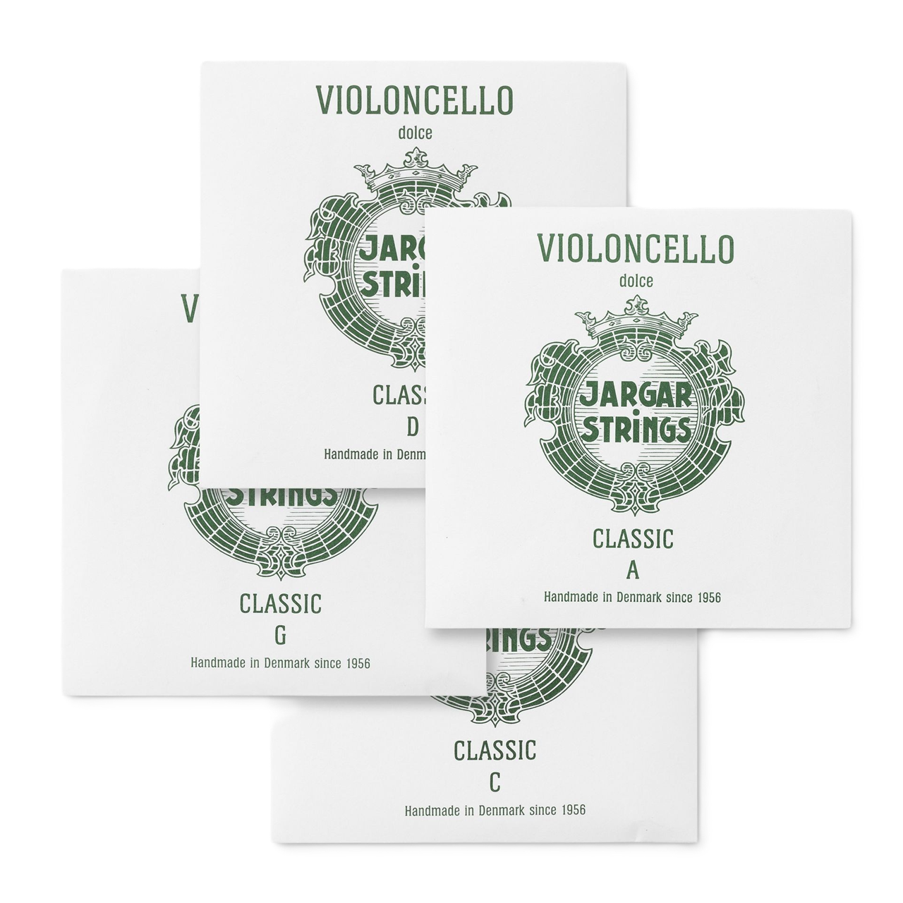 Jargar Cellosaite Classic Grün/Dolce C 4/4