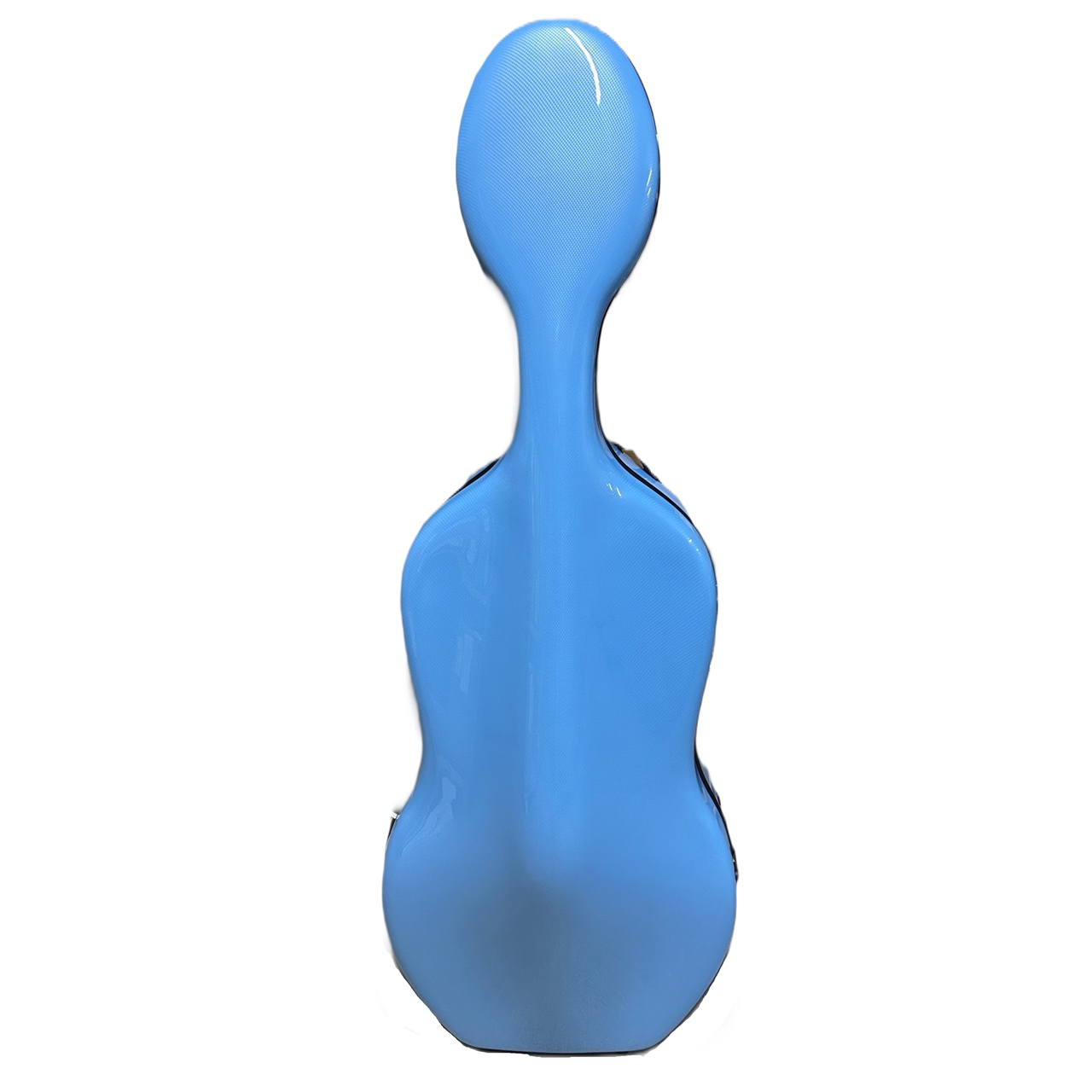 JML Cellokoffer 4/4 hellblau - 50% Carbon