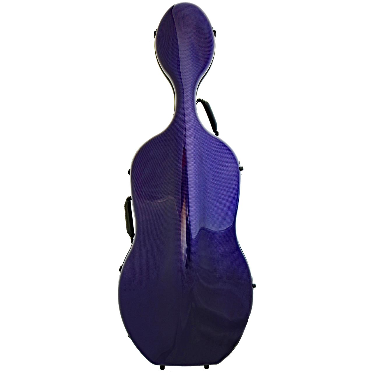 JML Cellokoffer 4/4 Violet aus Polycarbonat (50% Carbon)