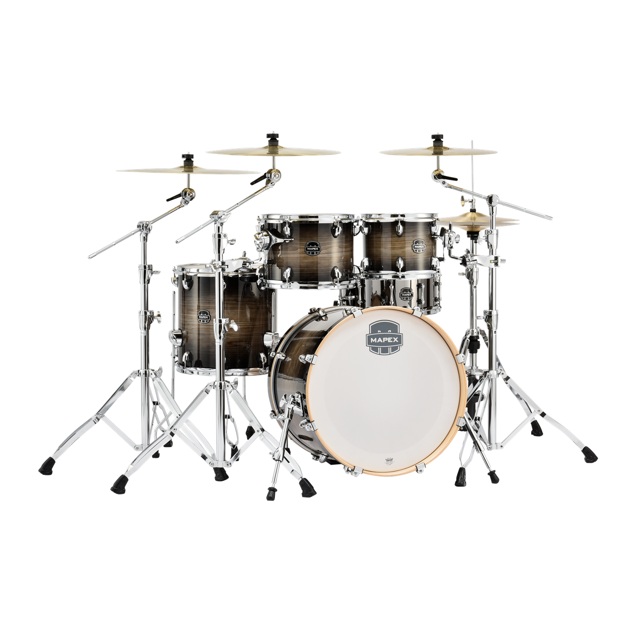 Mapex AR504S Armory Fusion Shellset 5-teilig, Black Dawn