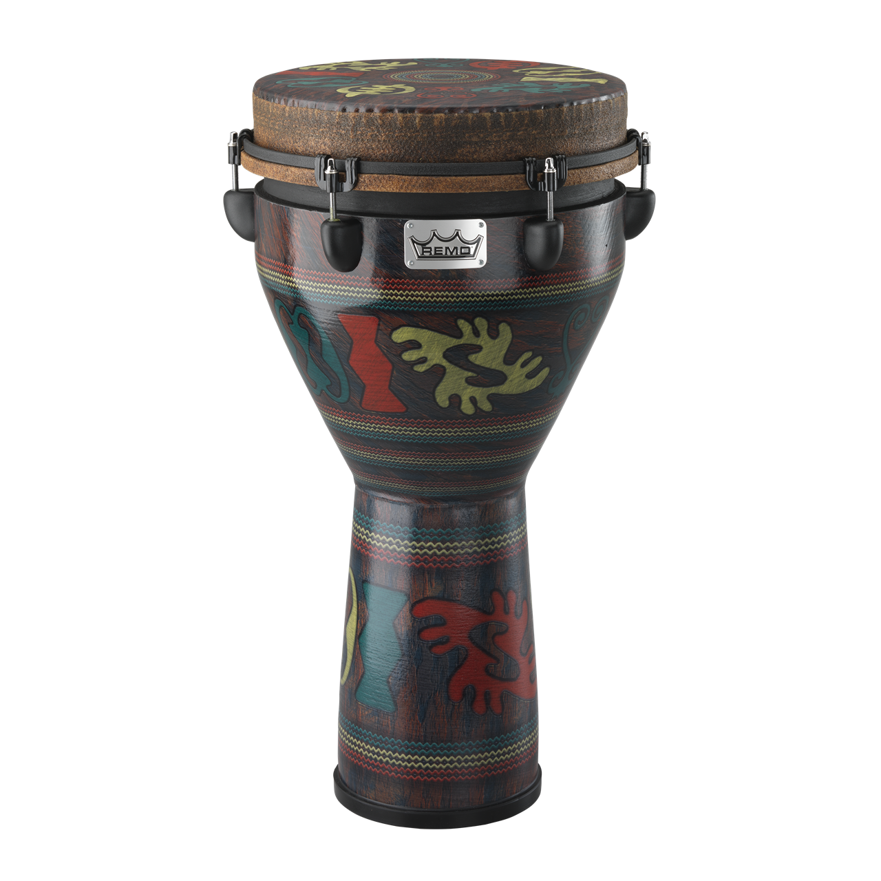 Remo DJ-0012-24 Djembe Mondo Serie, 12" Adinkra