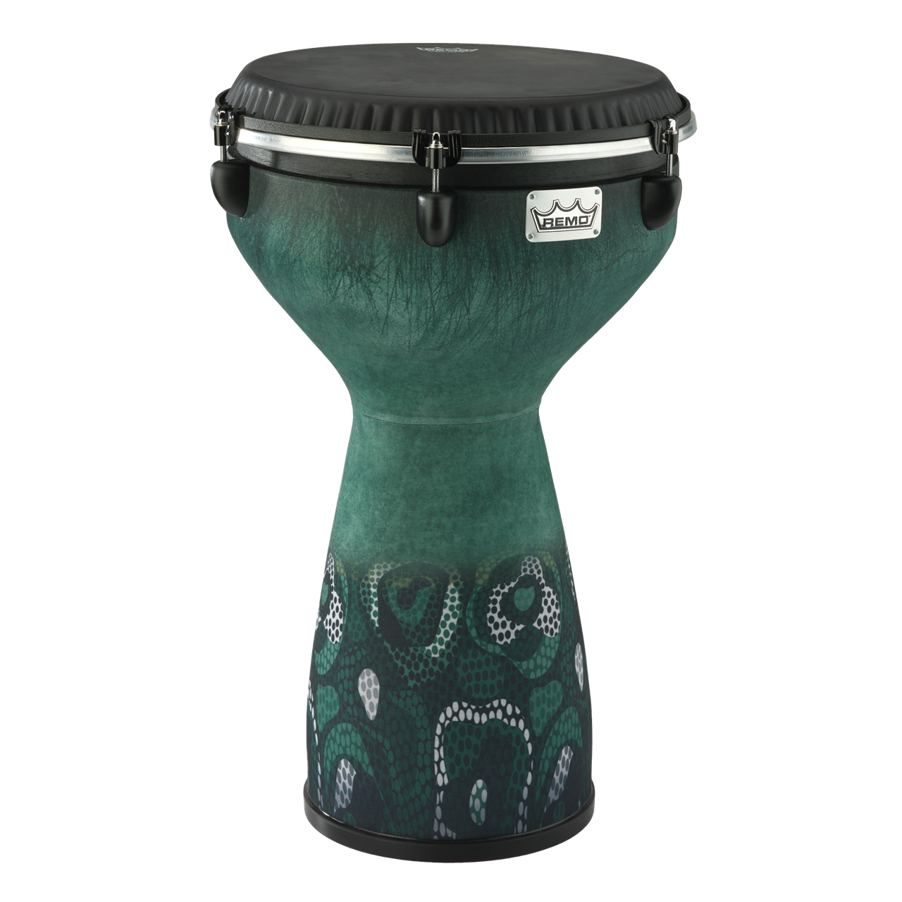 Remo DJ-7113-61 Djembe Flareout, 13" Everglade Green