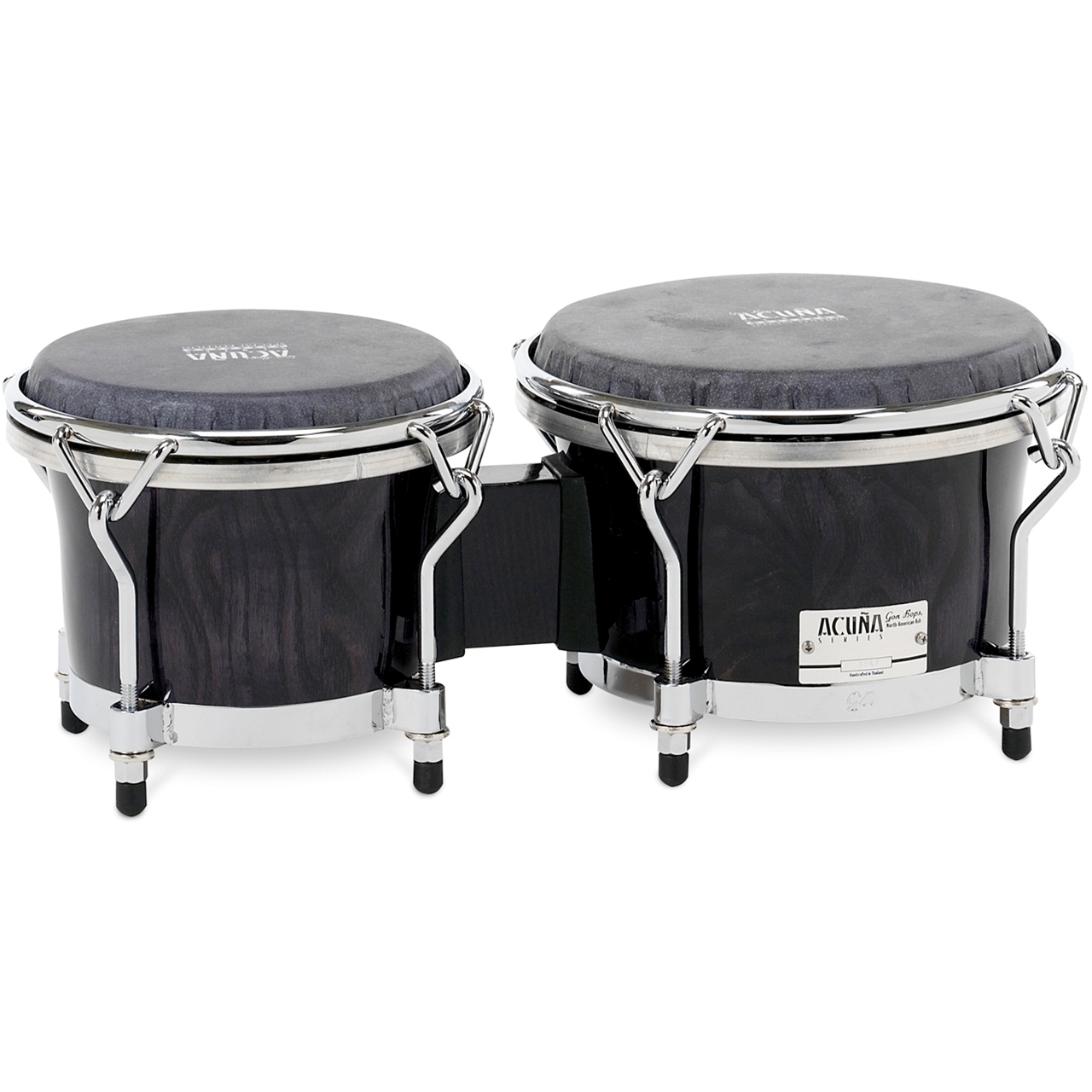 Gon Bops Alex Acuna Bongo SE Ebony lacquer AA0785SE