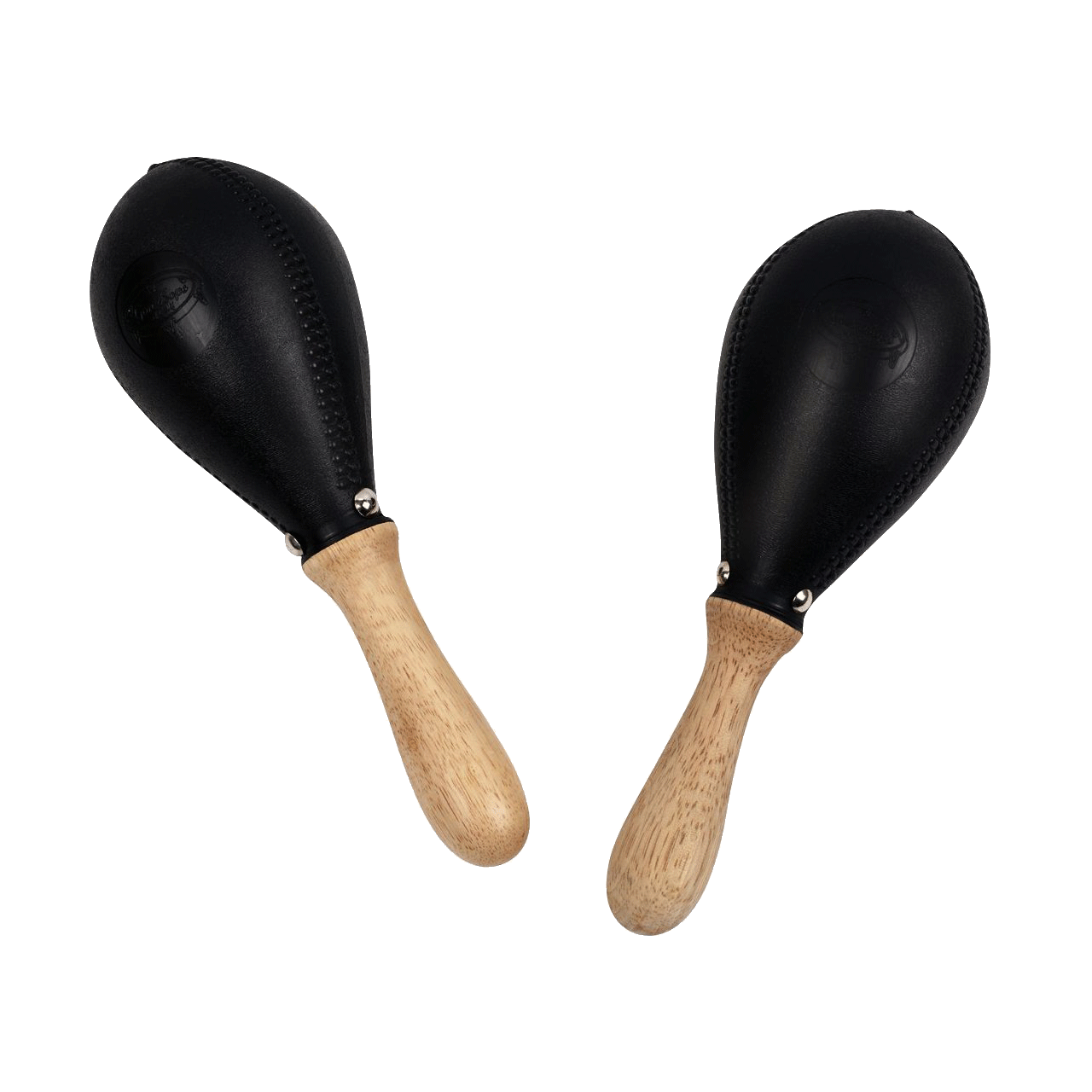 Gon Bops Maracas Plastic large, Schwarz