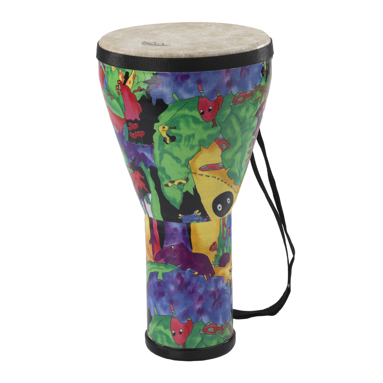 Remo KD-0608-01 Kids Djembe, 8" Rain Forest