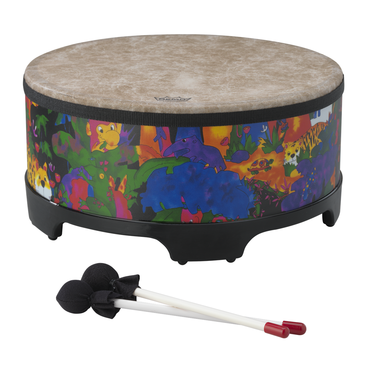 Remo KD-5816-01 Kids Gathering Drum, 16" Rain Forest