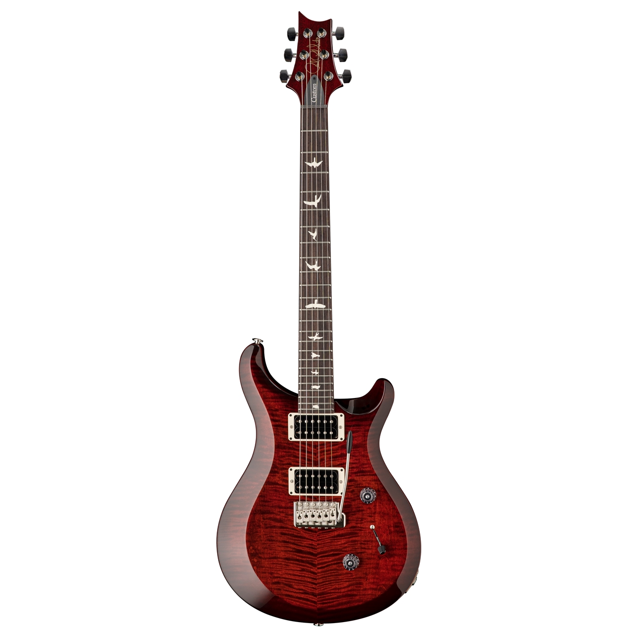 PRS S2 Custom 24 - Fire Red Burst