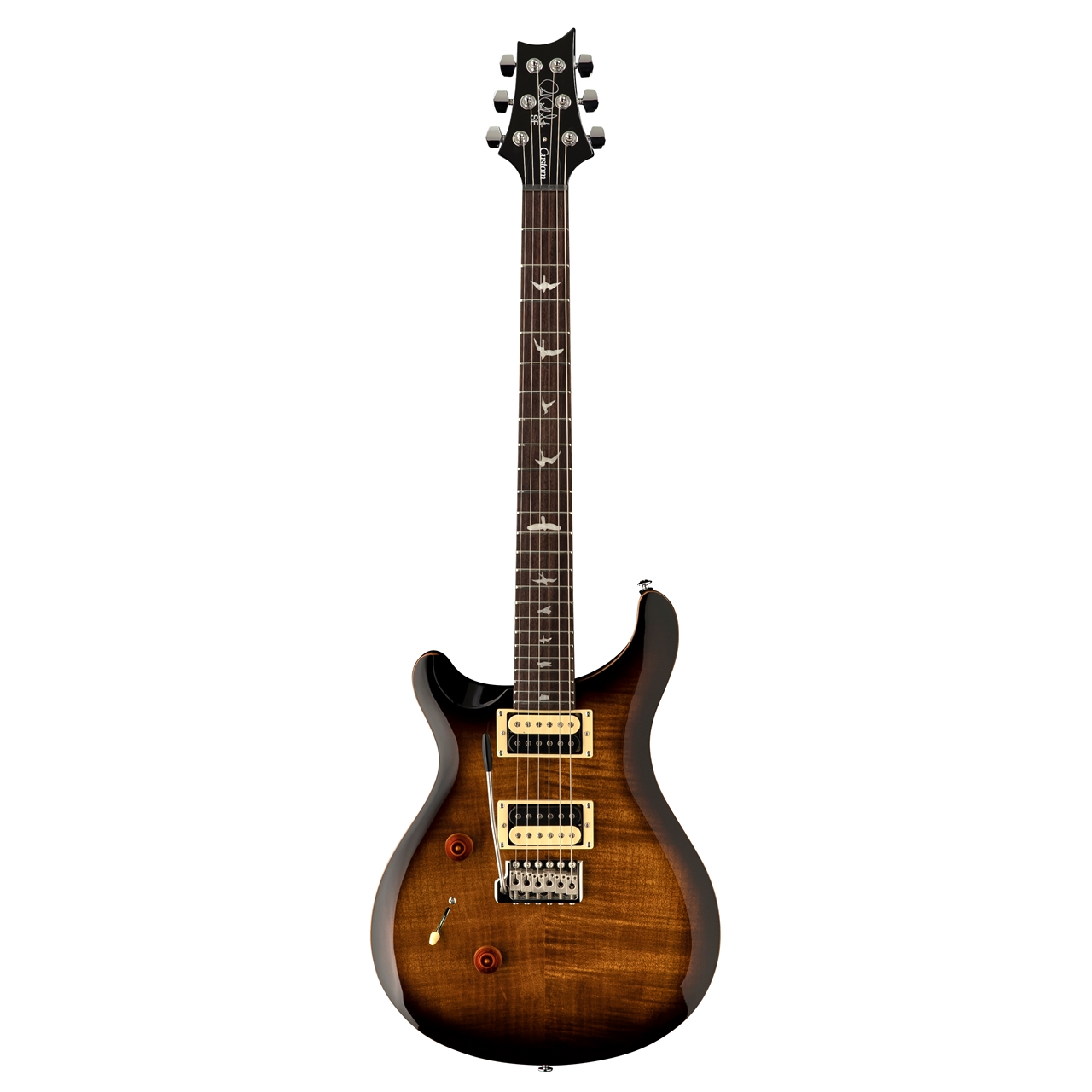 PRS SE Custom 24 "Lefty" - Black Gold Burst