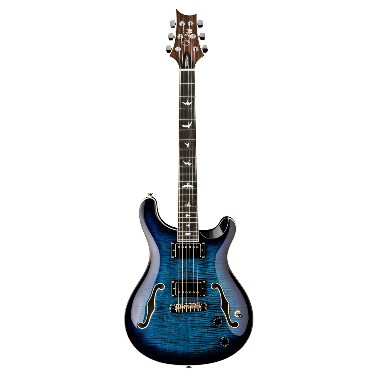 PRS SE Hollowbody II - Faded Blue Burst