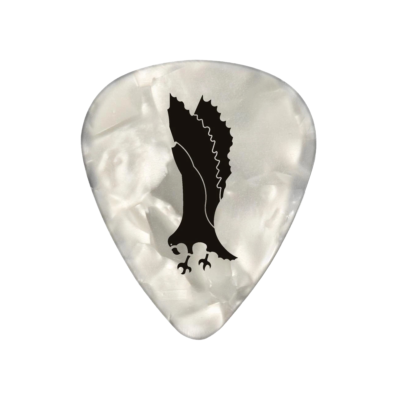 PRS White Celluloid Pearloid Picks/Plektren | Medium