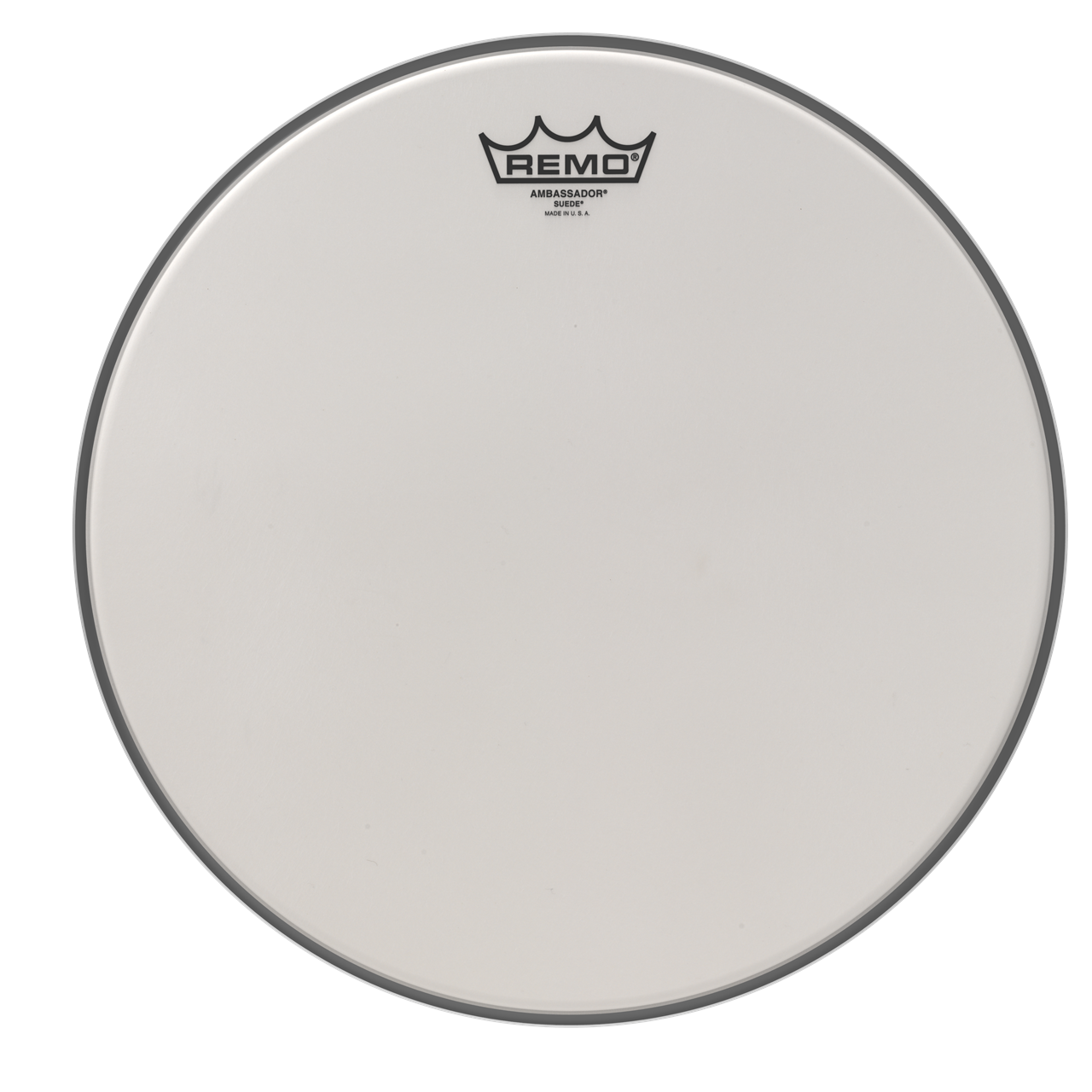 Remo BA-0808-00 Suede Ambassador, 8" Coated