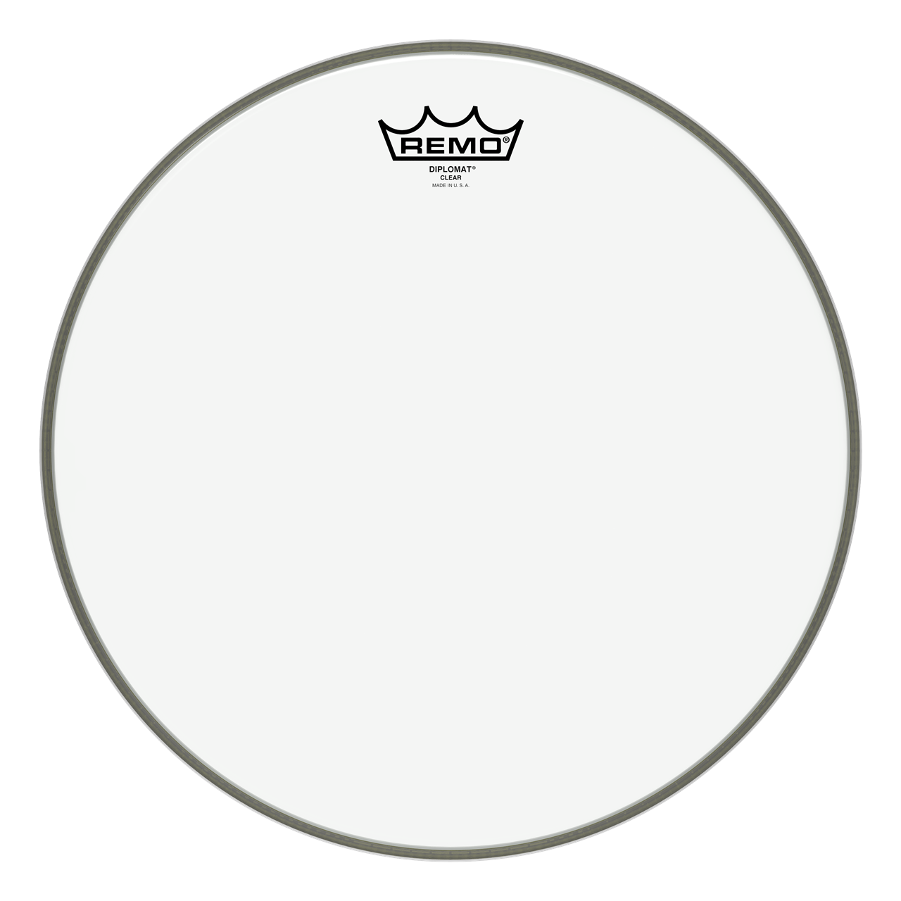 Remo BD-0313-00 Diplomat, 13" Clear