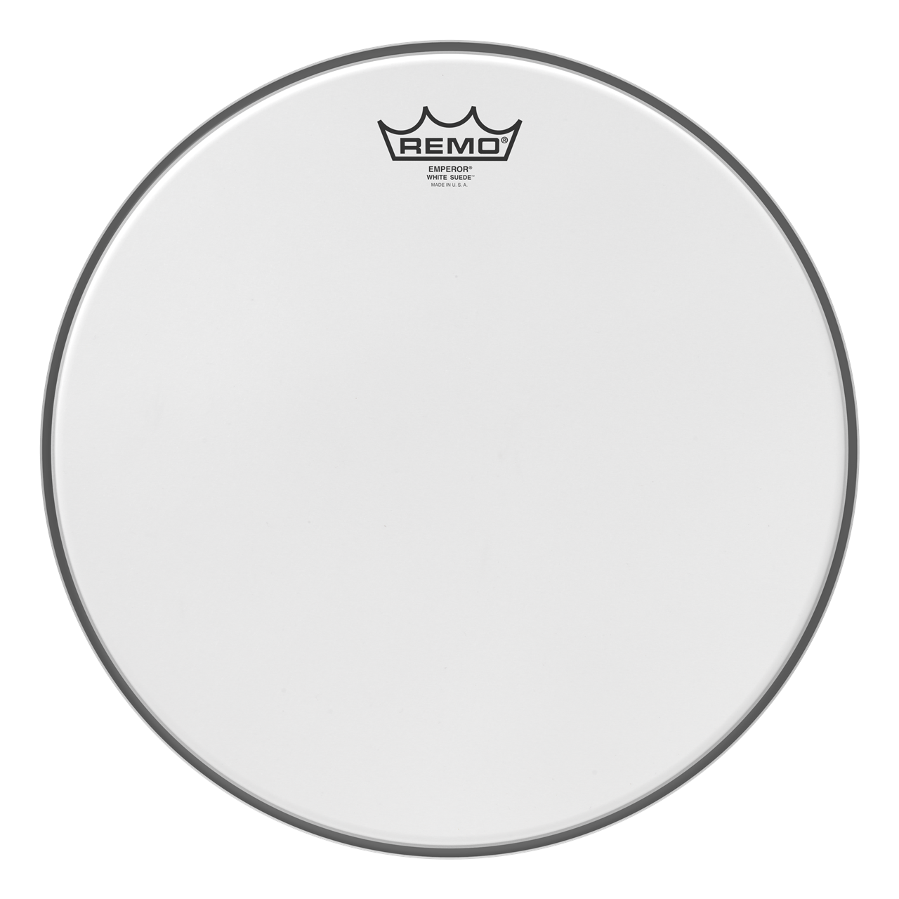 Remo BE-0808-WS Emperor, 8" White Suede