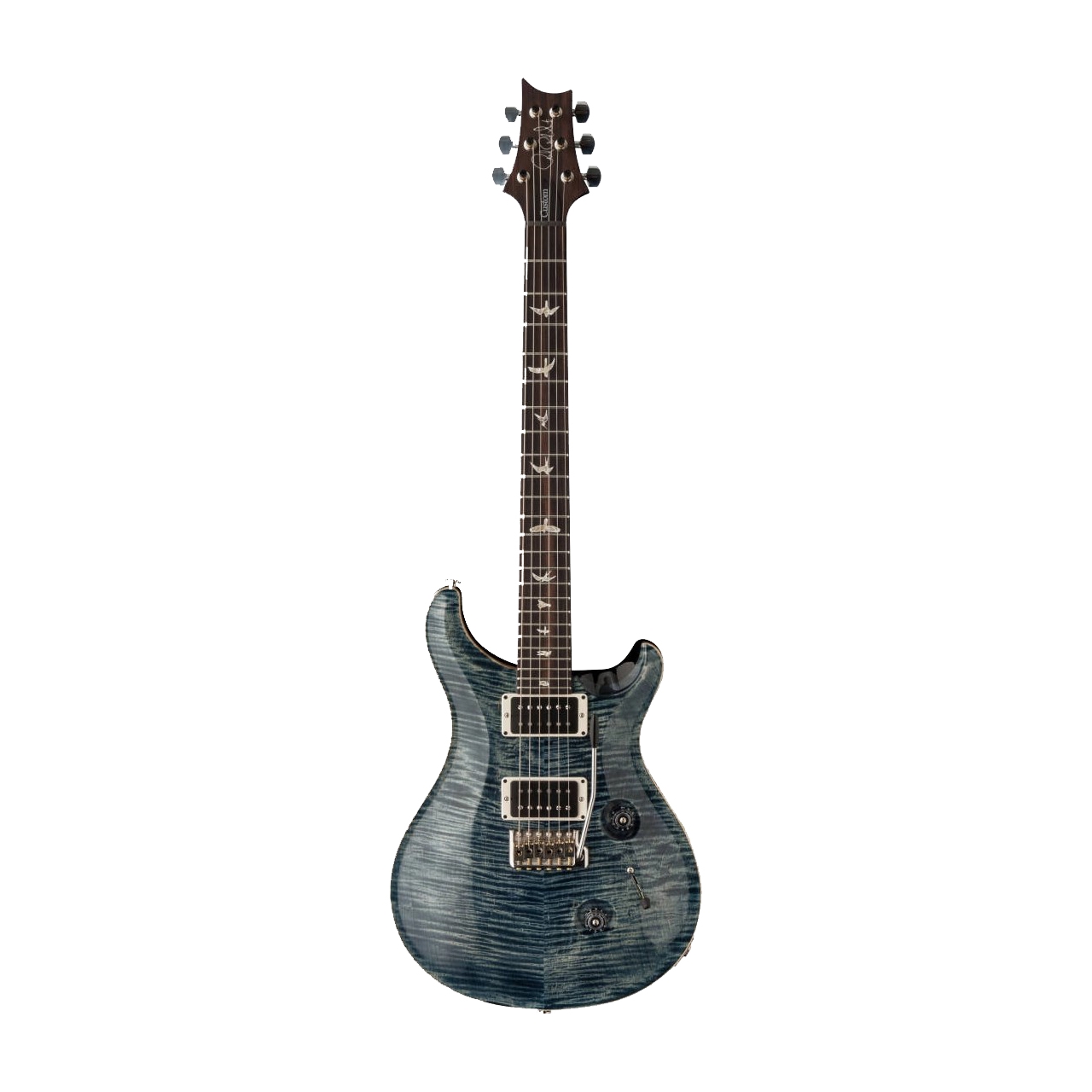 PRS Custom 24 10 Top | Faded Whale Blue