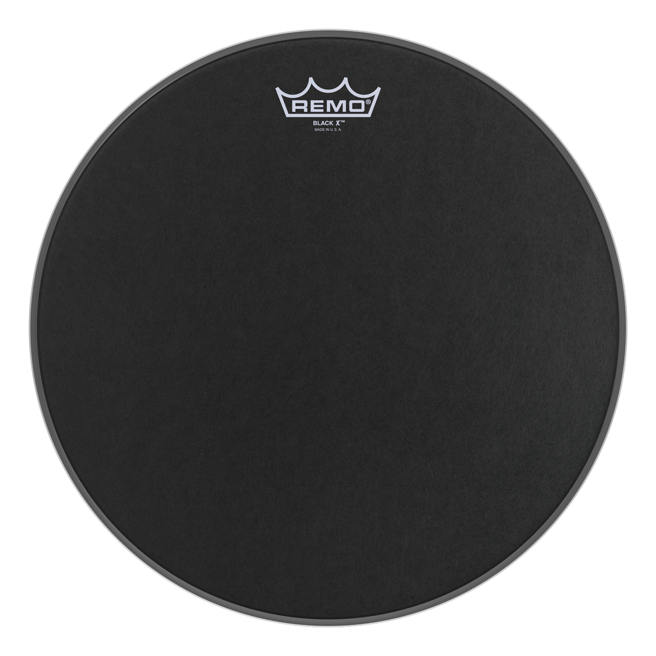 Remo BX-0813-10 Emperor-X Snare Fell, 13" Black Suede