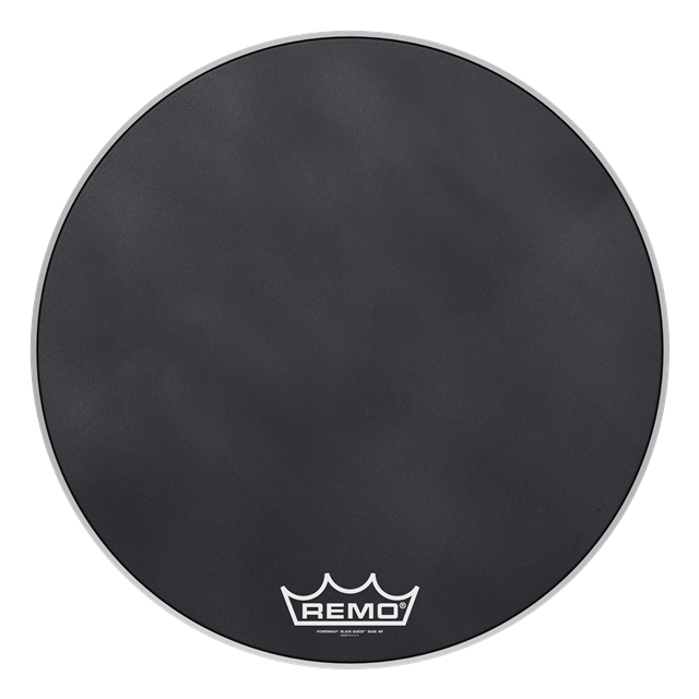 Remo PM-1824-00 Powermax Black Suede, Crimplock 24"