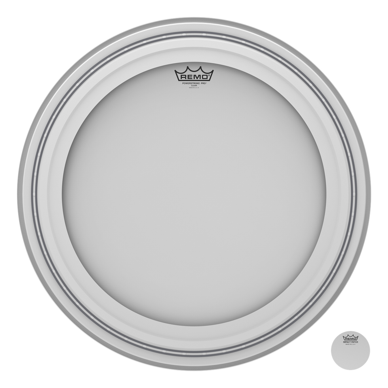 Remo PR-1118-00 Powerstroke Pro, Coated 18" Bass Drum Fell