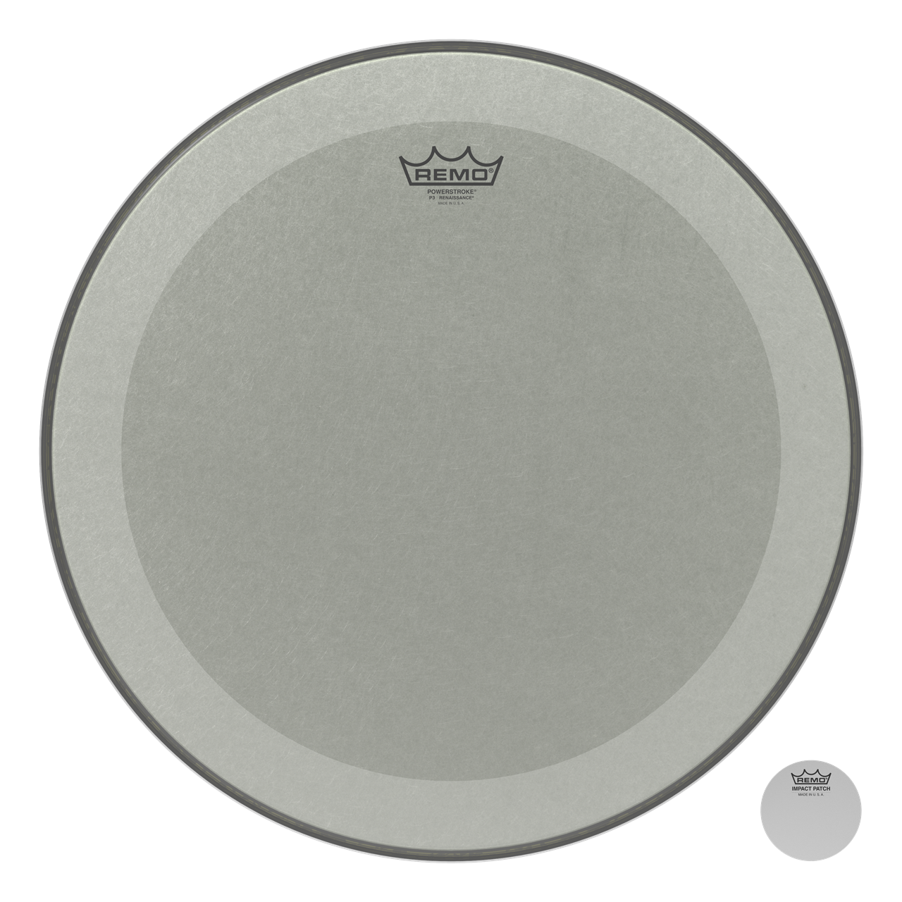 Remo P3-1018-RA Powerstroke3 Renaissance, 18" Bass Drum Fell