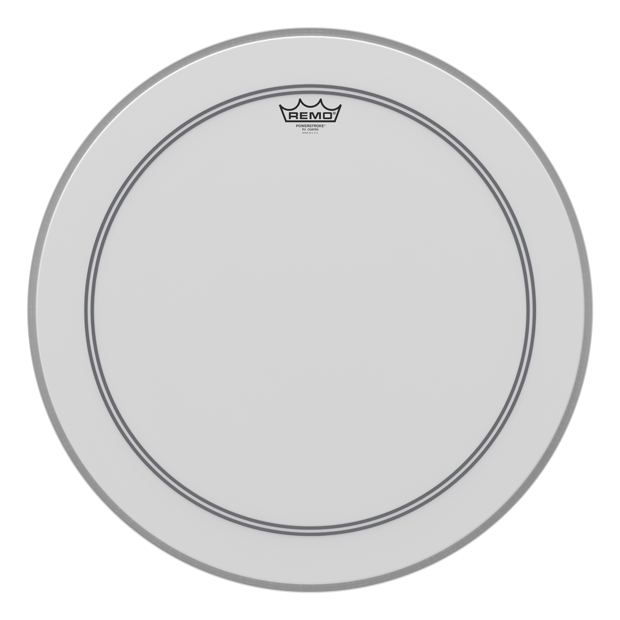 Remo P3-1124-C2 Powerstroke3 Coated, 24" Bass Drum Fell