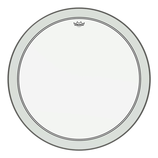 Remo P3-1320-C2- Powerstroke3 Clear, 20" Bass Drum Fell