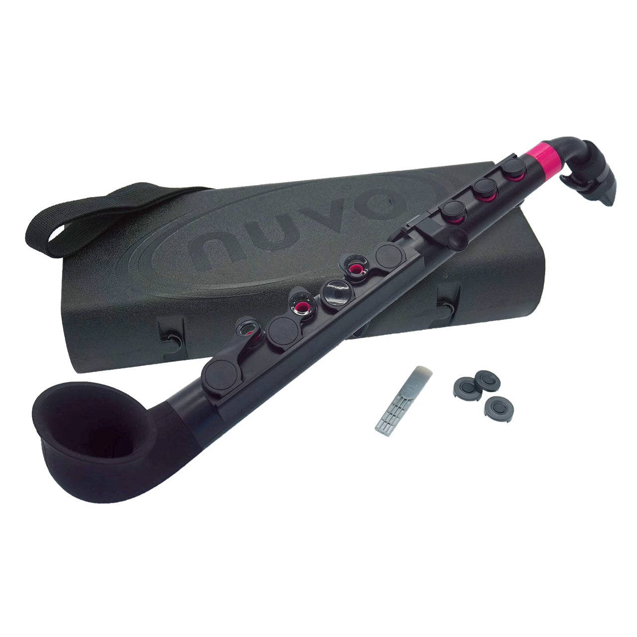 Nuvo N520J jSax2.0 Kinder Saxophon in C, Schwarz-Pink