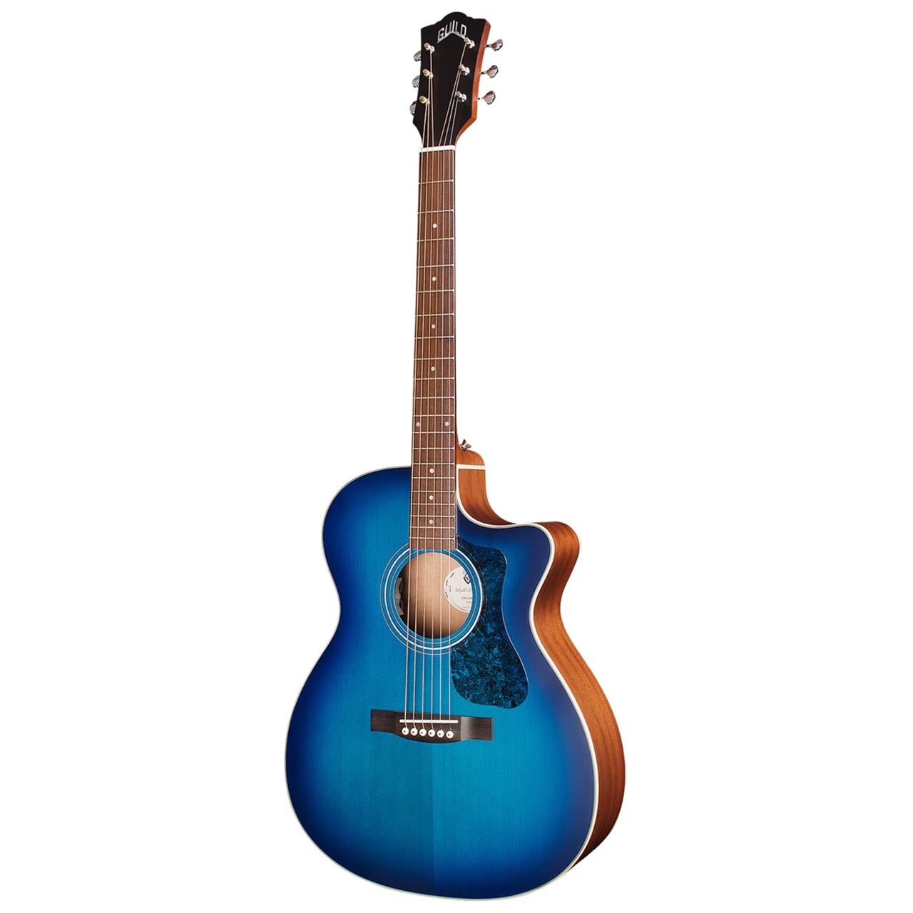 Guild OM-240CE Dark Blue Burst (DBB)