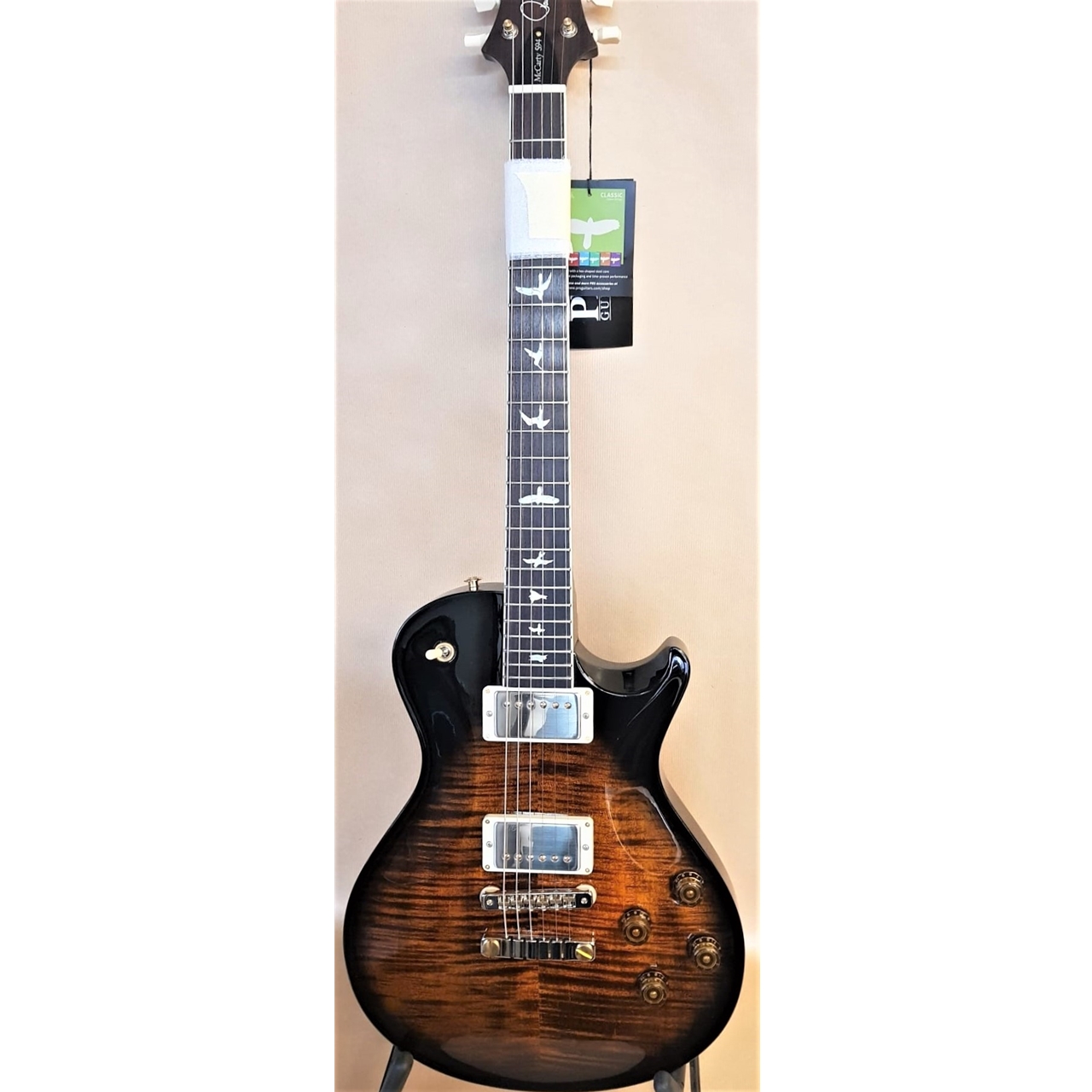 PRS McCarty 594 Singlecut 10 Top - Black Gold Burst