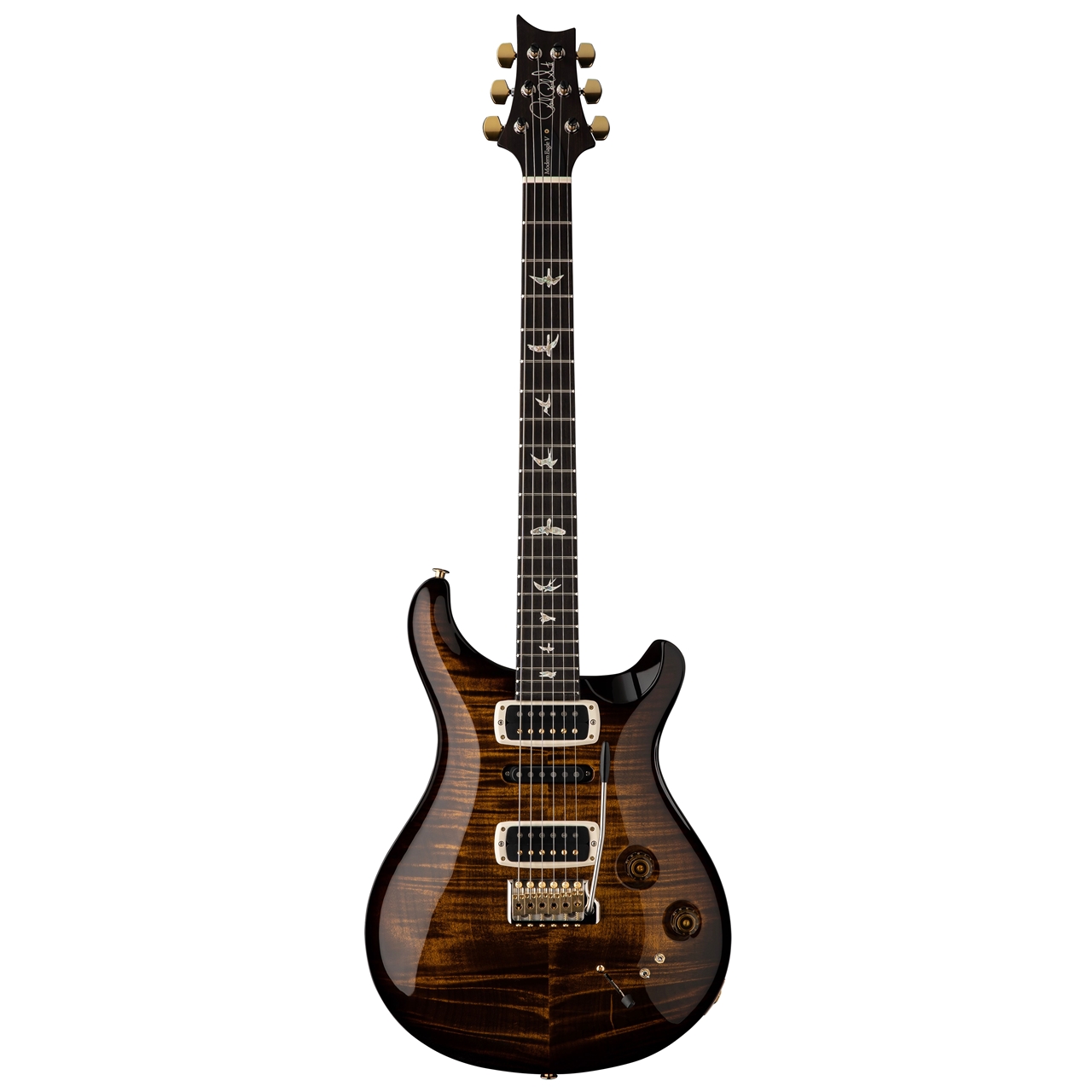 PRS Modern Eagle V | Black Gold Burst