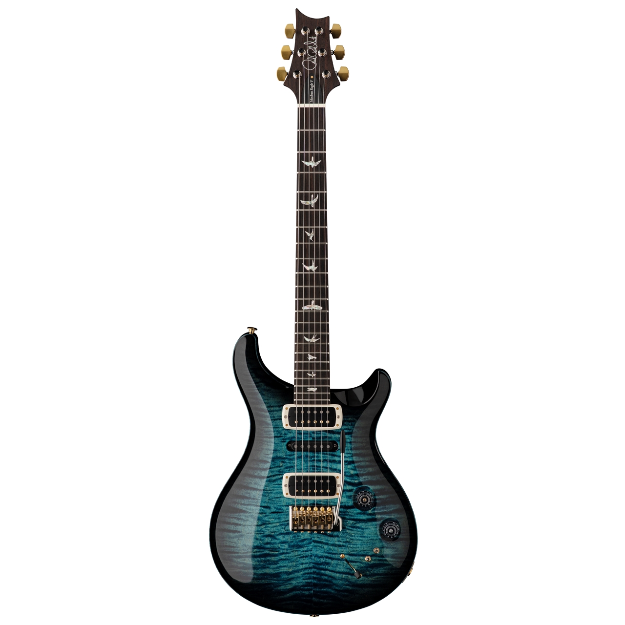 PRS Modern Eagle V 10 Top| Cobalt Smokeburst