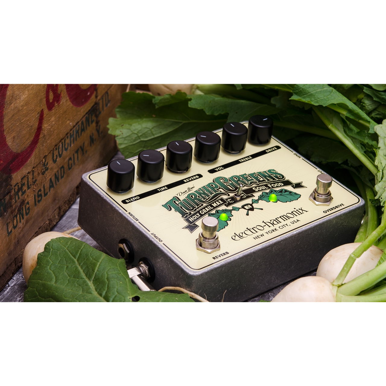 新品 未使用 Electro-Harmonix Turnip Greens Unused electro-harmonix TURNIP GREENS effector Japan | eBay