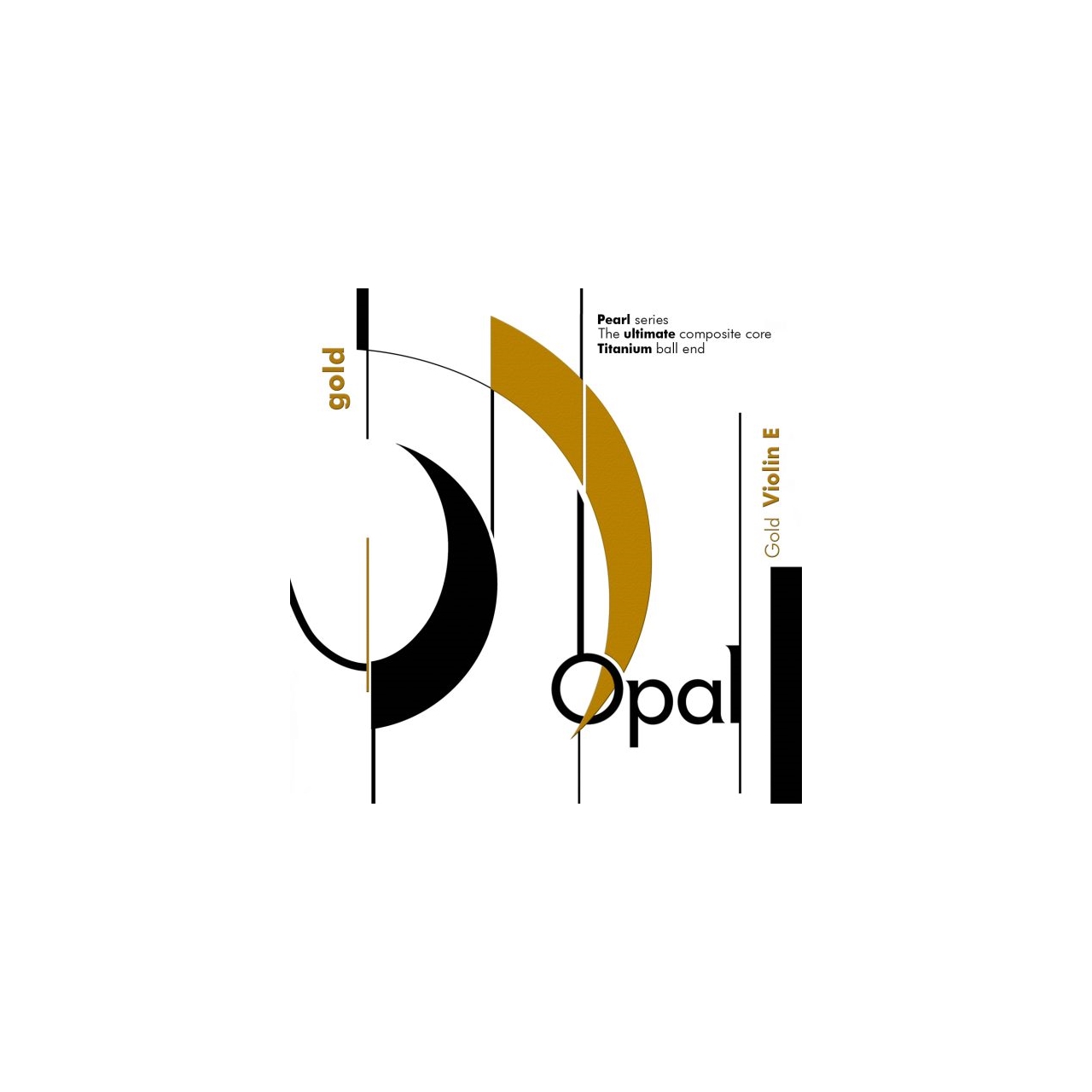 Violinsaite E OPAL Gold