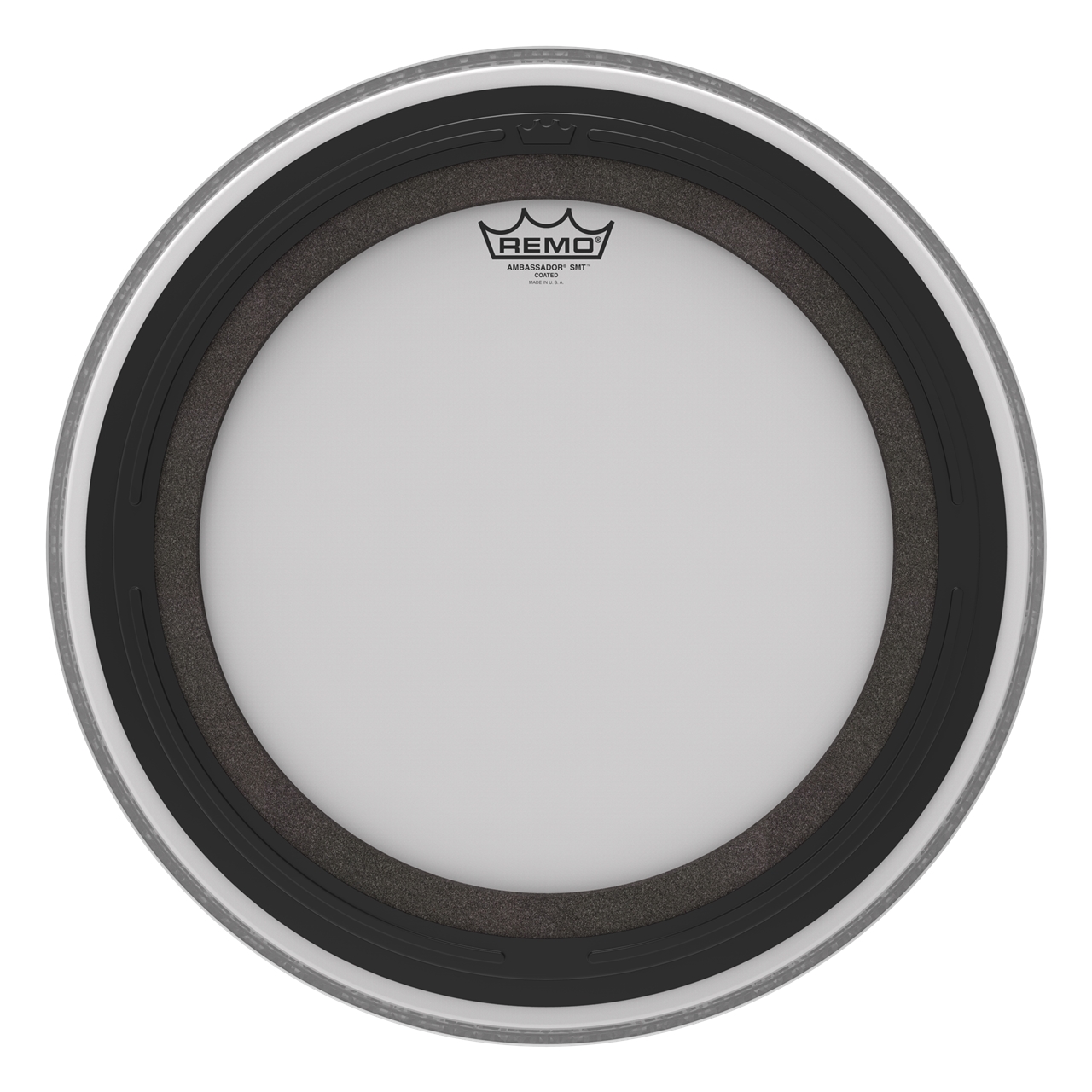 Remo BR-1118-00-SMT Ambassador SMT Bass Drum, 18" Coated