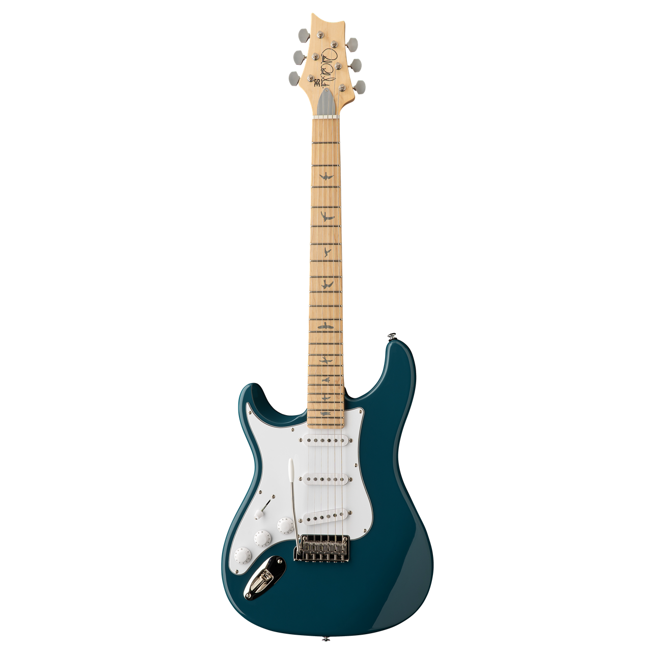 PRS Silver Sky Maple E-Git SE Lefty Nylon Blue