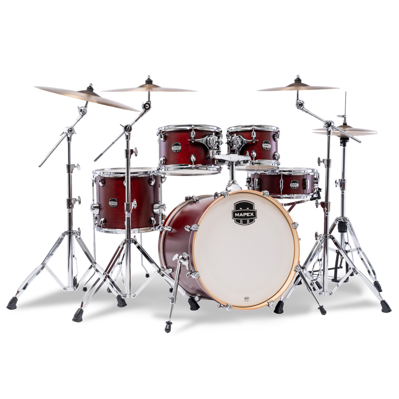 Mapex MM504SF Mars Fusion Set 5-teilig, Merlot Satin