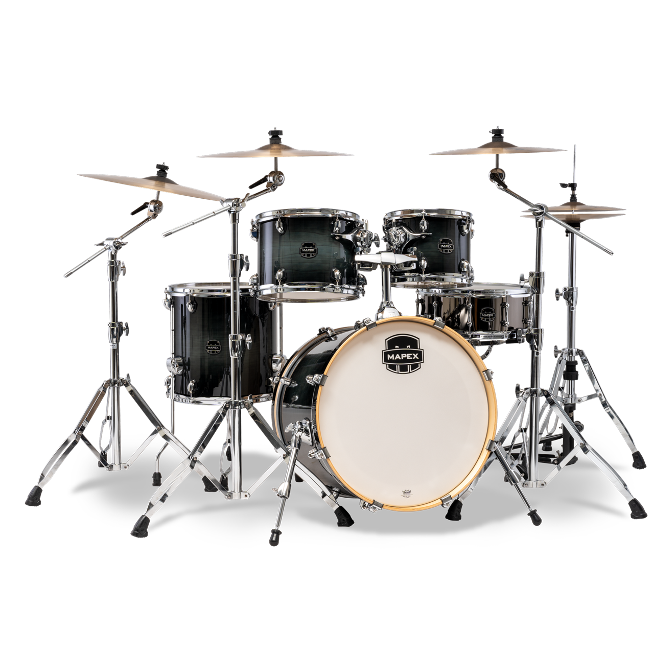 Mapex AR504SV Armory Fusion Shellset 5-teilig, Black Onyx Burst