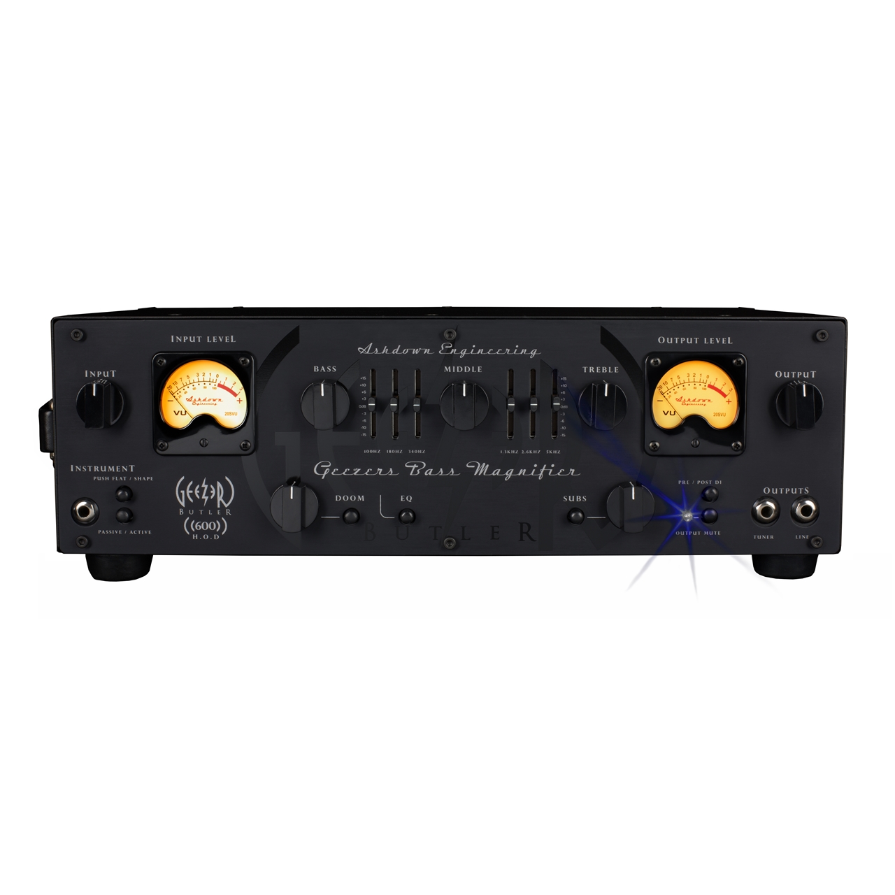 Ashdown Head Of Doom - Geezer Butler 600 Watt Bass Head