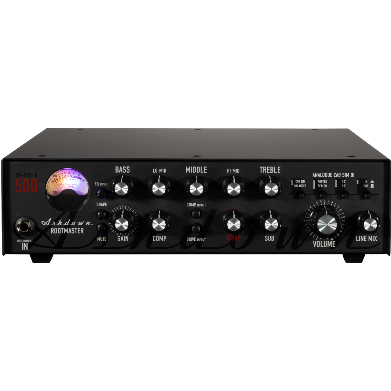 Ashdown Rootmaster EVO III 500 Watt Bass Head