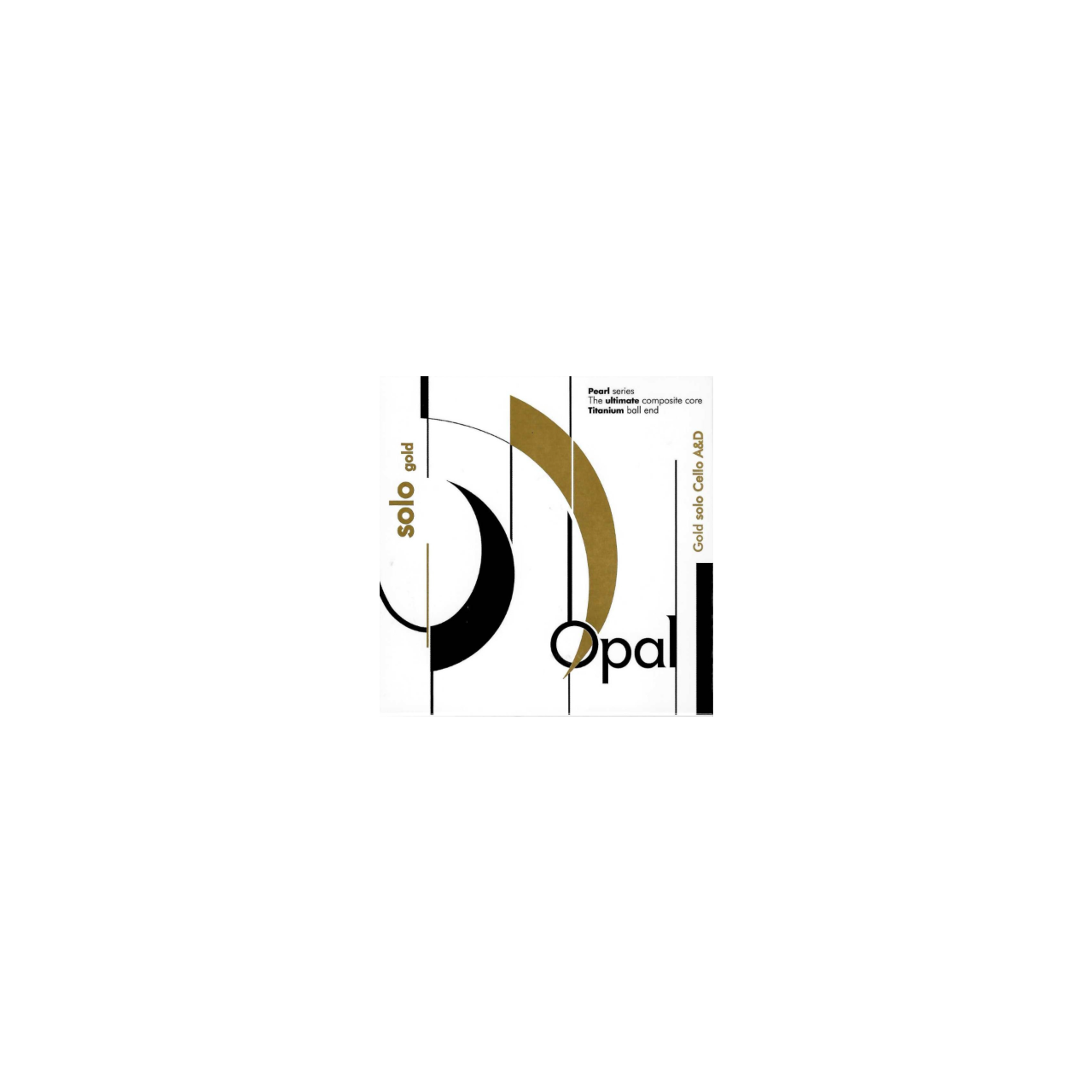 Opal Gold Solo 4/4 A&D-Combo Cellosaiten