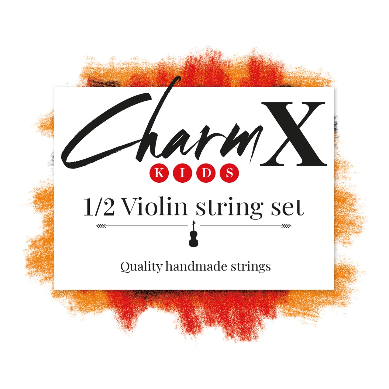 CHARM X Kids Violinsaitenset Medium 1/2