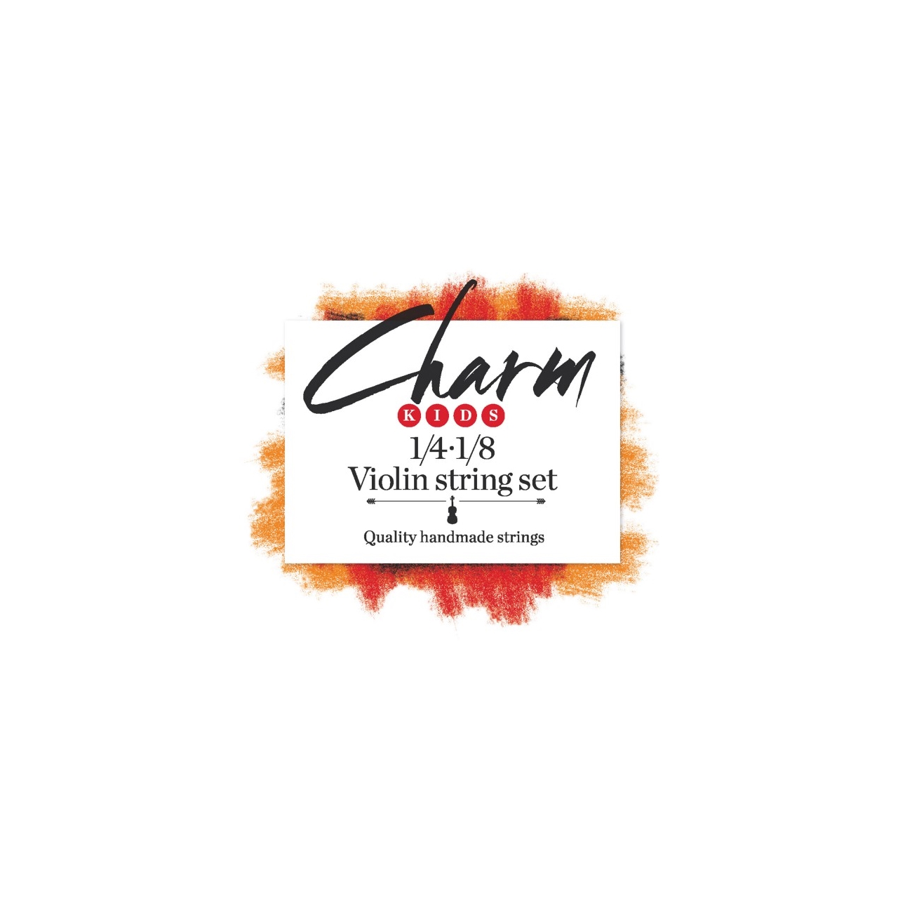 CHARM X Kids Violinsaitenset Medium 1/4 - 1/8