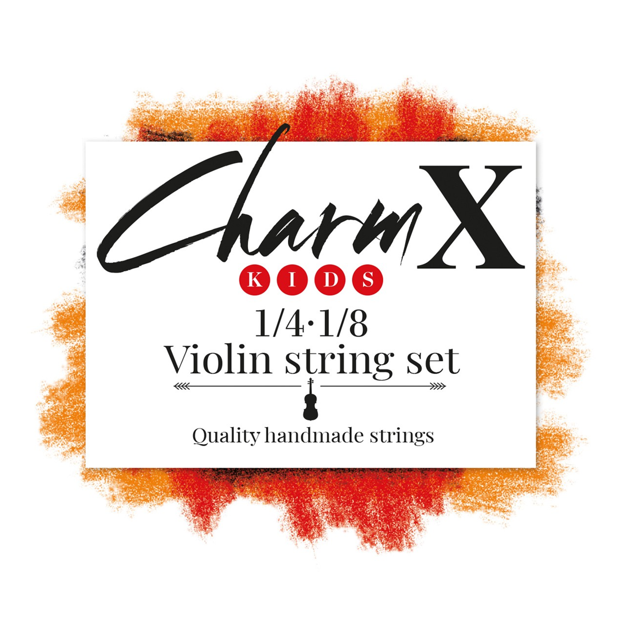 CHARM X Kids Violinsaitenset Medium 1/4 - 1/8