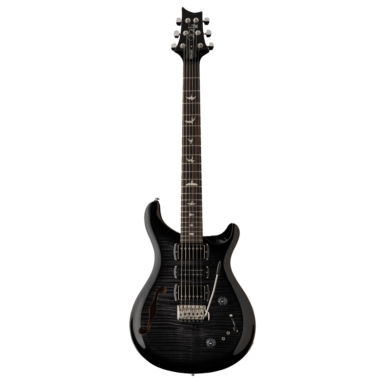 PRS SE Special Semi-Hollow Charcoal Burst