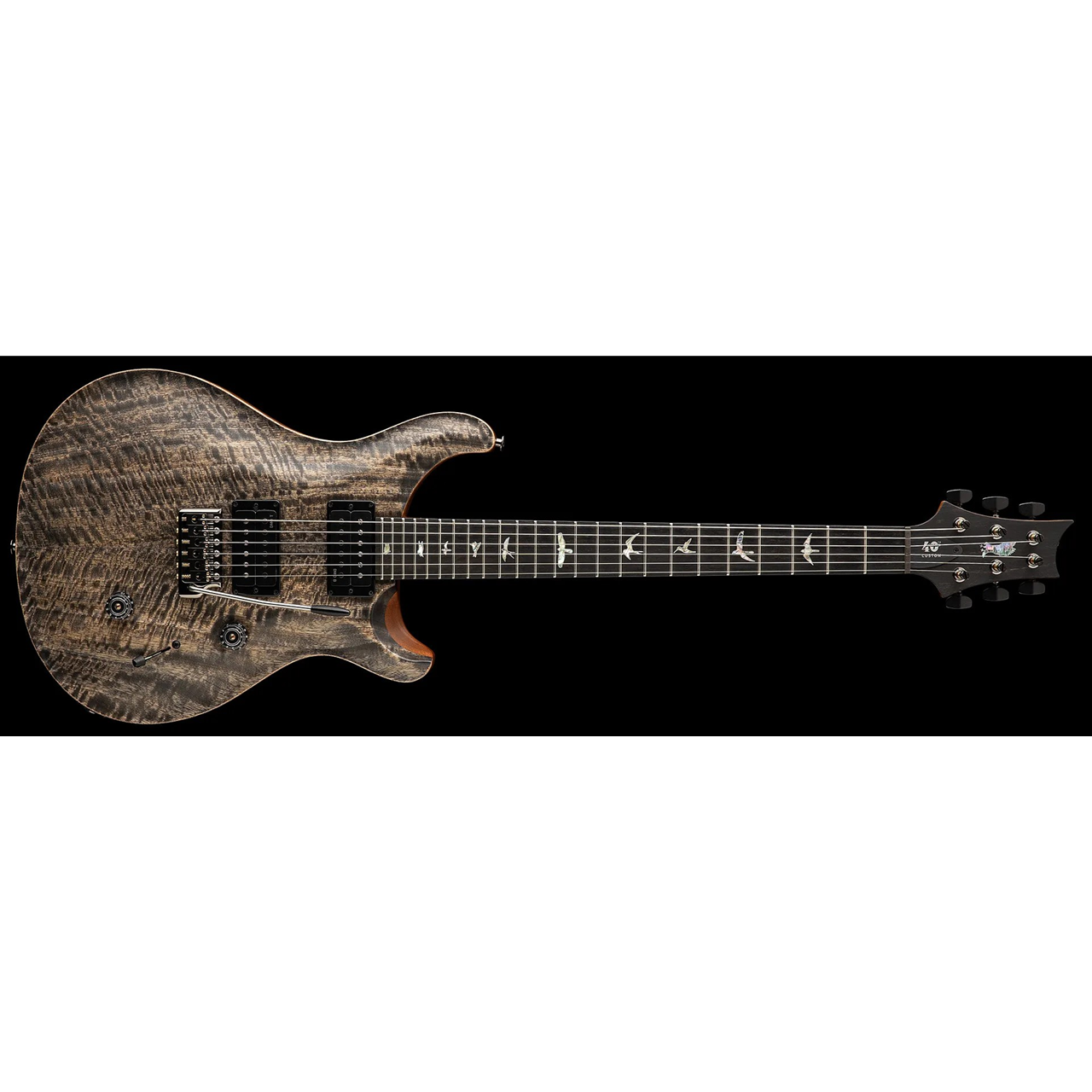 PRS Custom 24 40th Anniversary Ltd | Satin Charcoal
