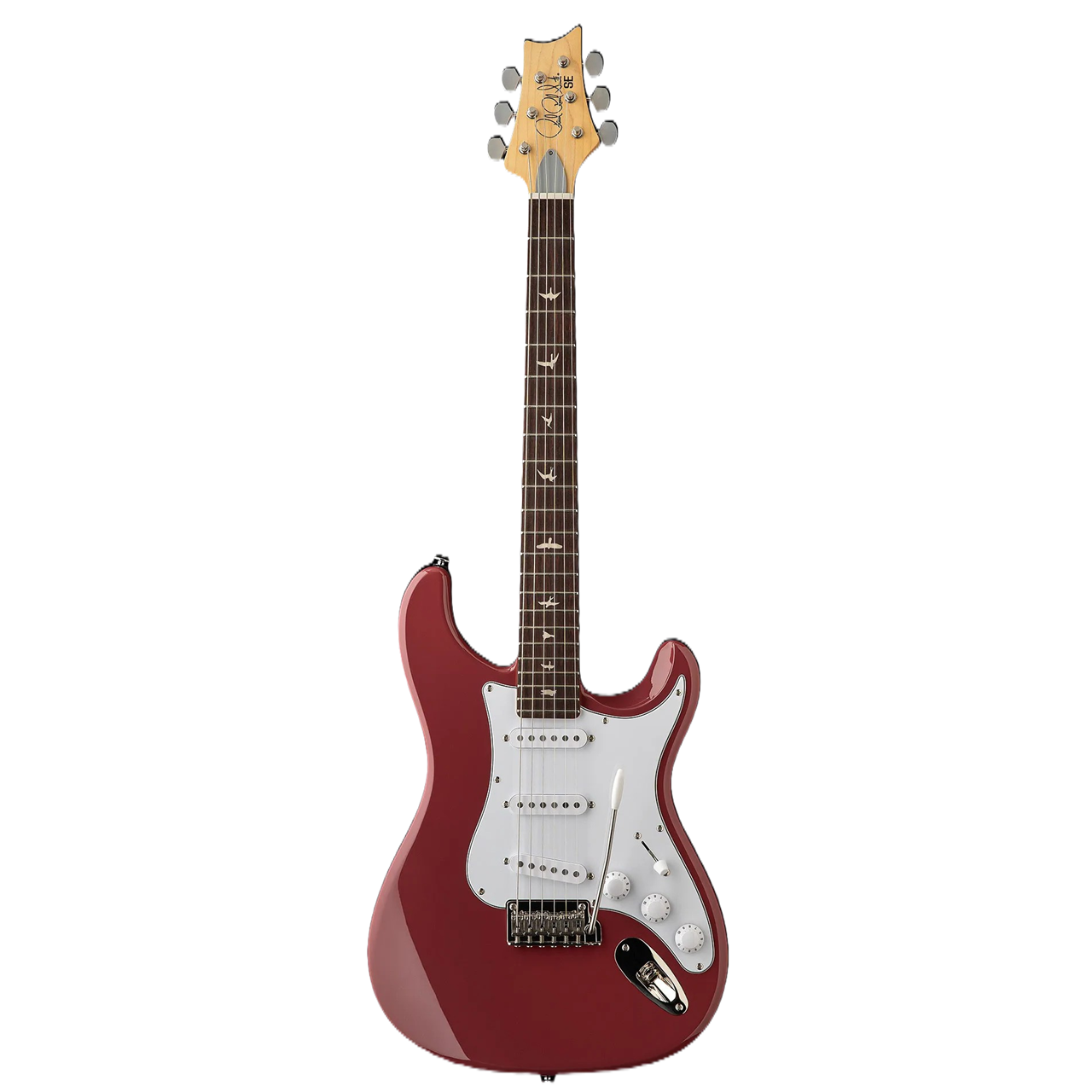 PRS SE Silver Sky | Derby Red