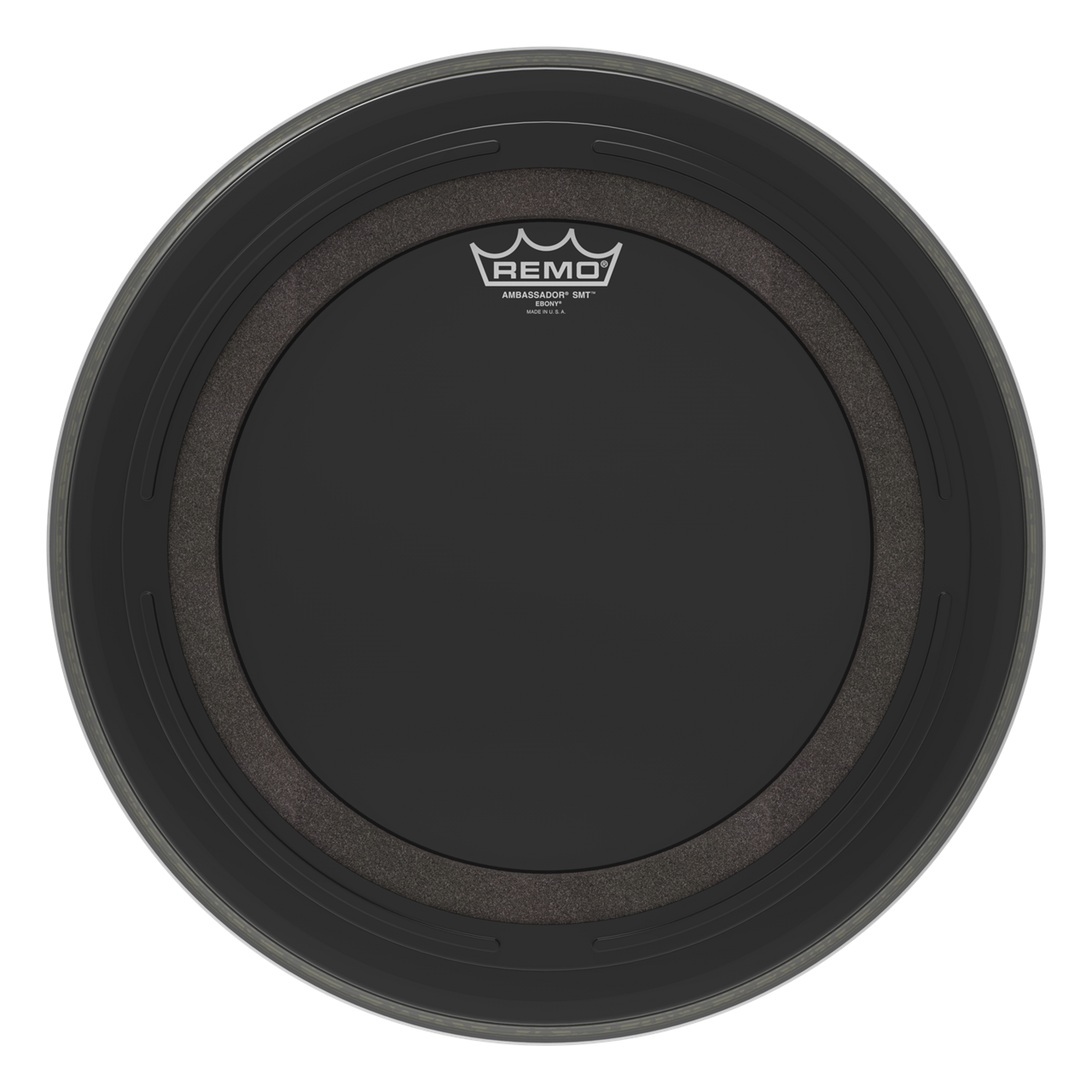 Remo BR-1016-ES-SMT Ambassador STM Ebony, 16" Bassdrum Fell