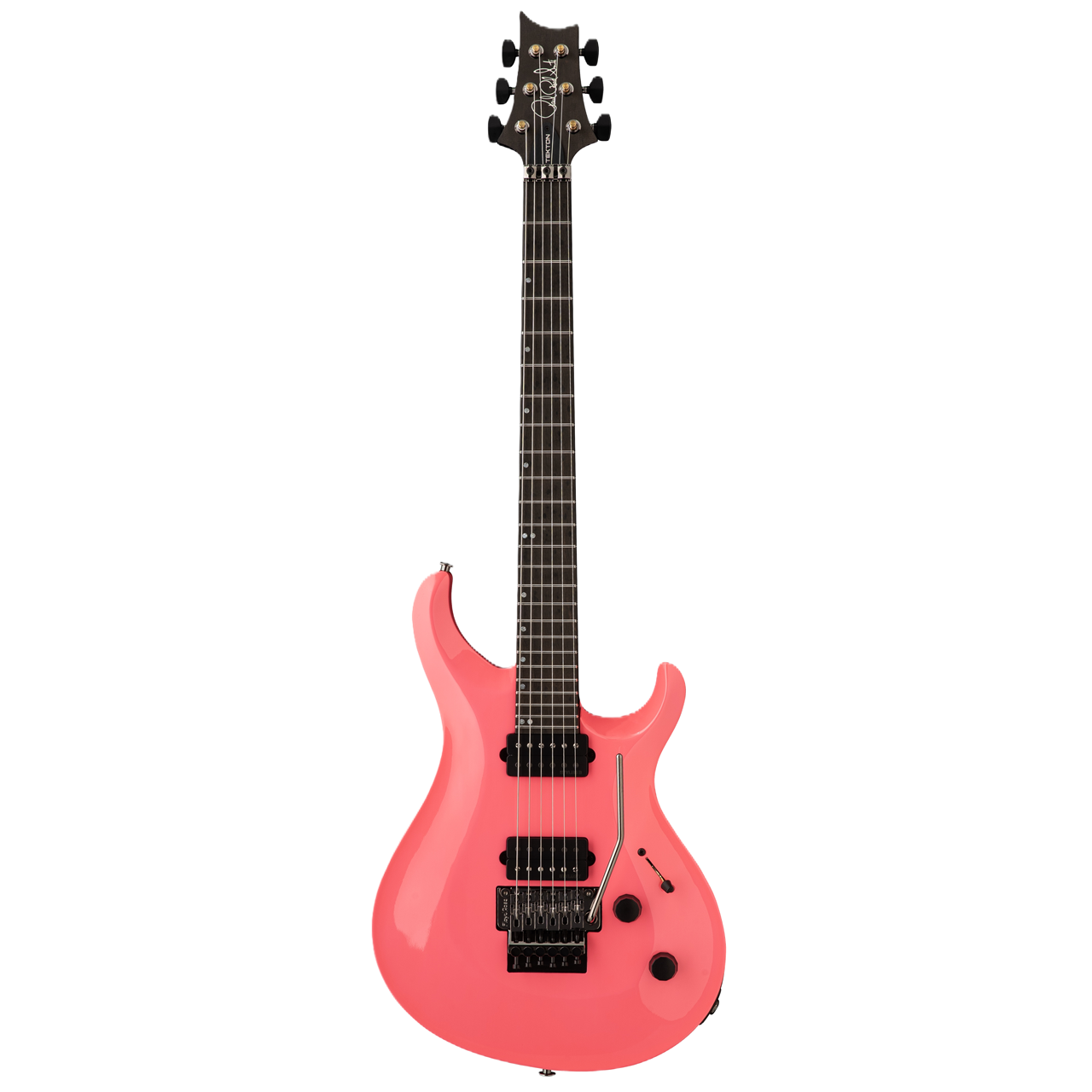 PRS Tekton Floyd Rose | Hot Pink (Black Satin Neck)