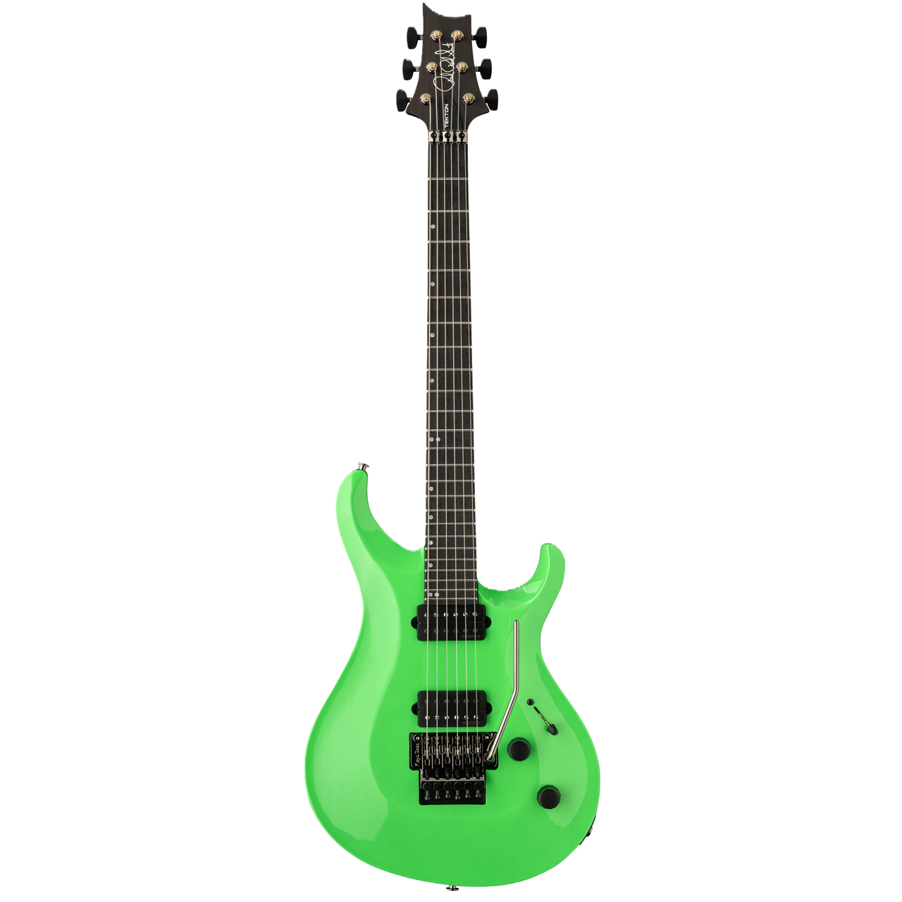 PRS Tekton Floyd Rose | Neon Green (Black Satin Neck)