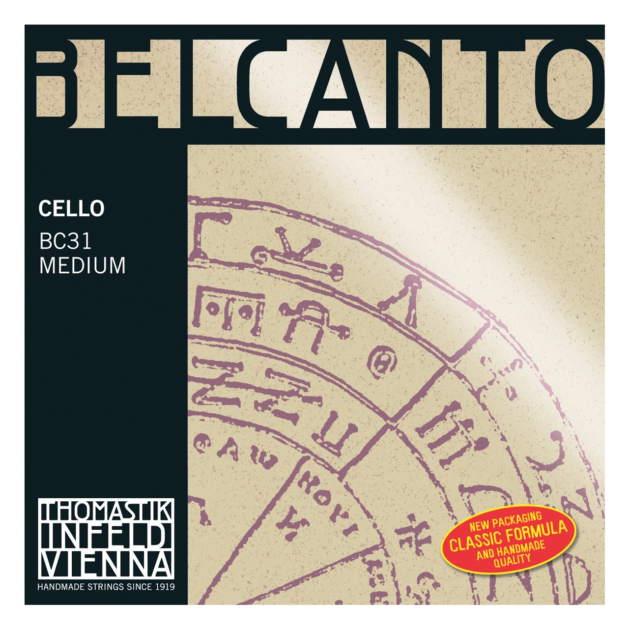 Thomastik Cellosaitensatz Belcanto Medium 4/4